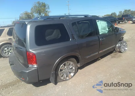 2015 Nissan Armada Platinum из США, поврежденный, VIN 5N1BA0ND2FN608031